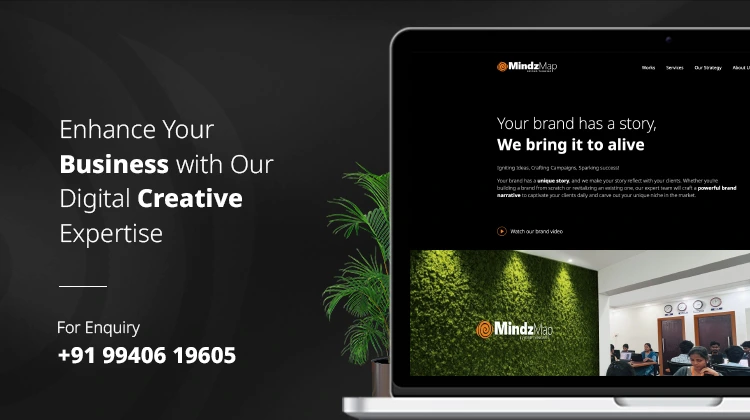 MindzMap - website preview
